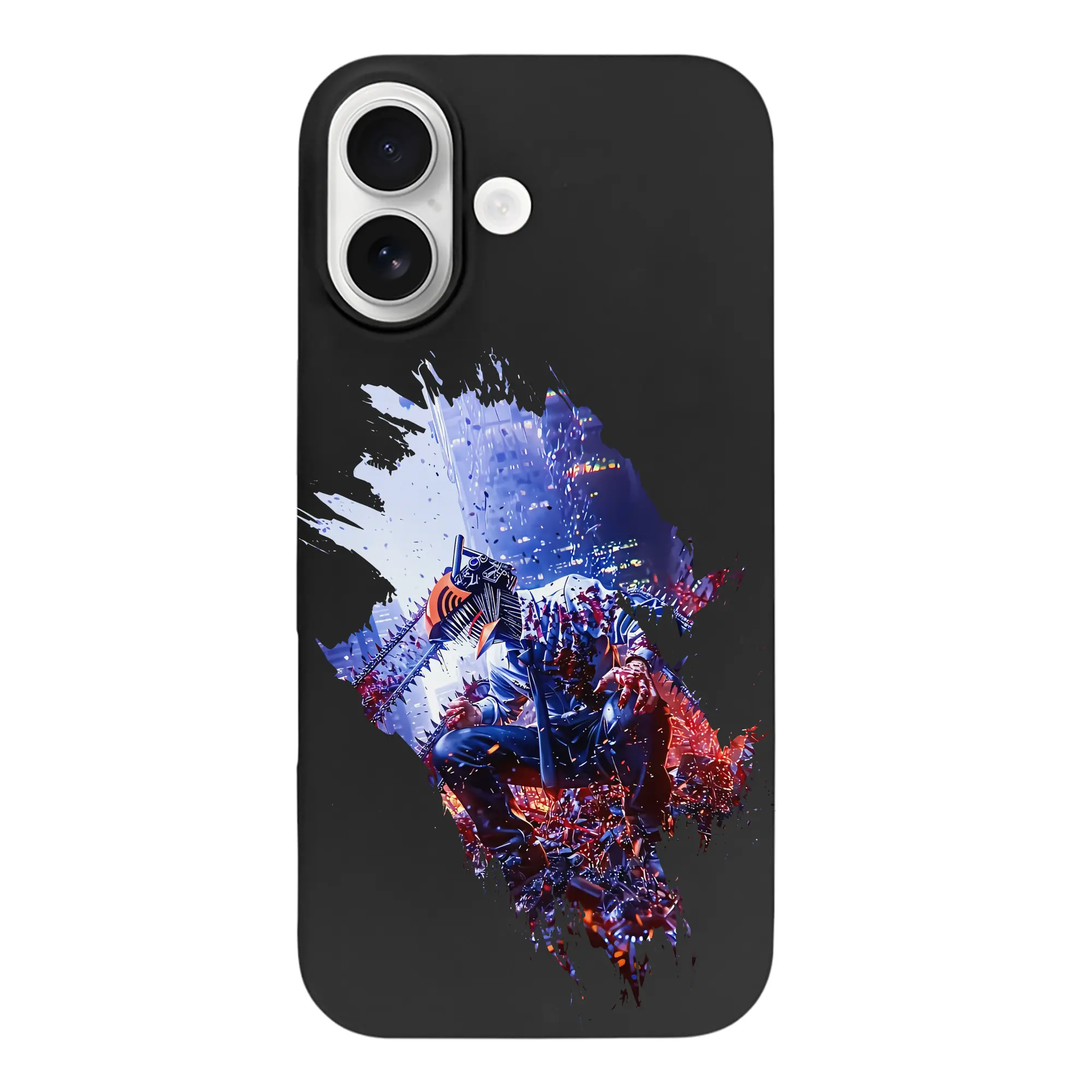 チェンソーマン グッズ,デンジ - iPhone 17 シリーズ シリコンケース 薄型 耐衝撃 指紋防止 ソフトタッチカバー 精密フィット 傷防止 保護ケース iPhone 17/17 Air/17 Pro/17 Pro Max 対応